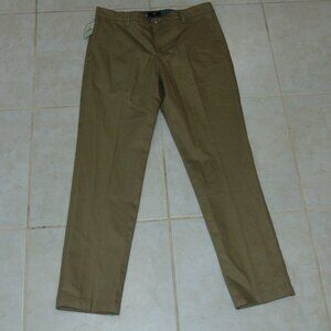 New Dockers Men Slim Fit Iron Free Khaki Pant 33X32 Flex Comfort Cotton